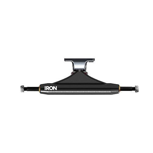 Iron 139mm High Black Skateboard Trucks (Pair)