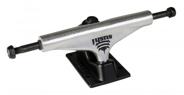 Sushi Pagoda 5.25 Silver/Black Skateboard Trucks - 5.25