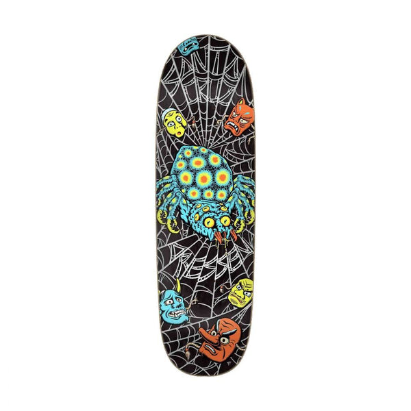 Santa Cruz Shaped Dressen Spider Skateboard Deck - 9.25