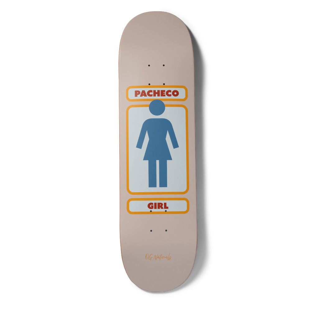 Girl Skateboard OG Naturals Tyler Pacheco Skateboard Deck - 8.375" - Skatewarehouse.co.uk
