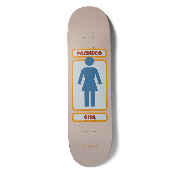 Girl Skateboard OG Naturals Tyler Pacheco Skateboard Deck - 8.375