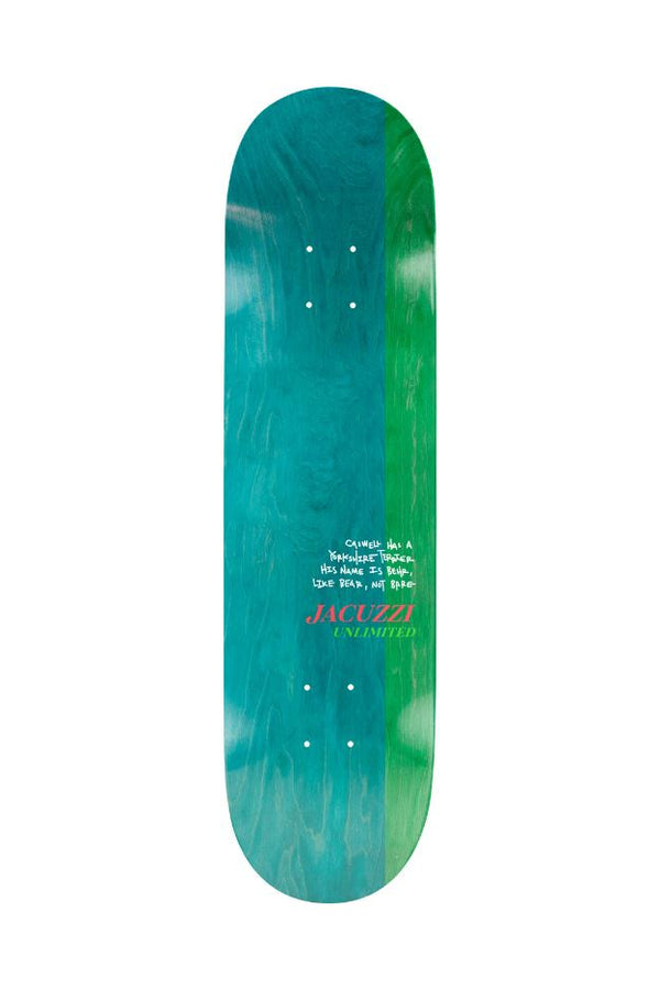 Jacuzzi Unlimited Caswell Berry Bear - Ex7 Multi Skateboard Deck - 8.25