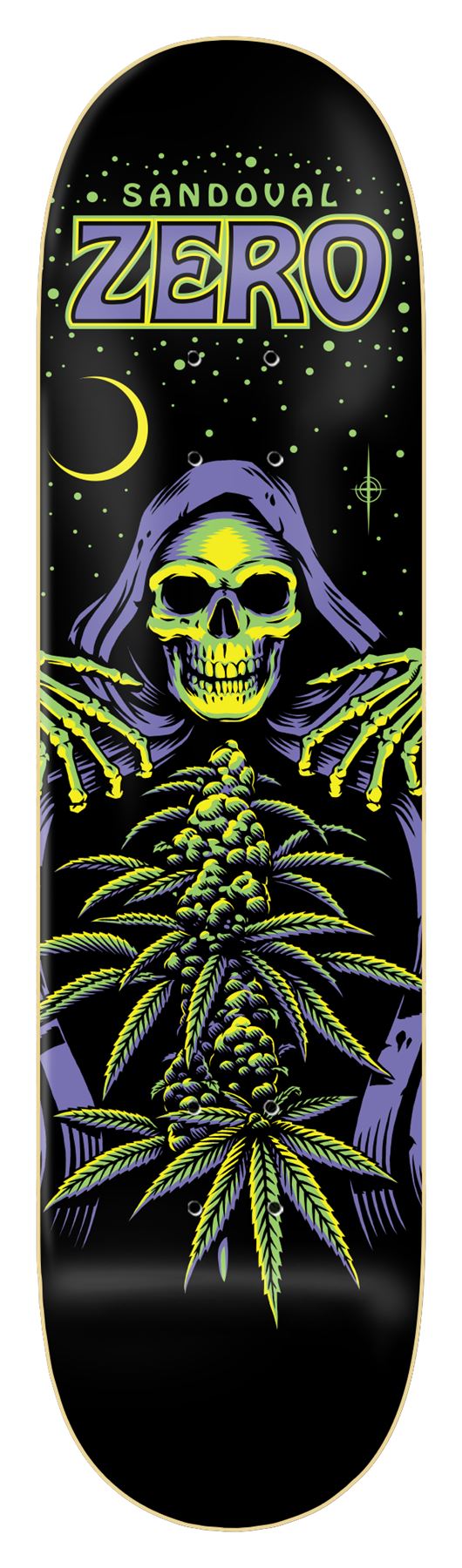 Zero Skateboard Grimm Reefer Sandoval Skateboard Deck - 8.5