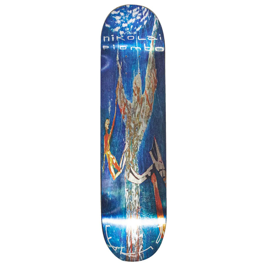 WKND Nikolai Piombo 'Unlocked' 8" (MC) Silver Foil Skateboard Deck - 8.0"