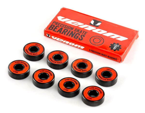 Venom Skateboards Classic Skateboard Wheels with ABEC 9 Bearings Pre Installed - Skatewarehouse.co.uk
