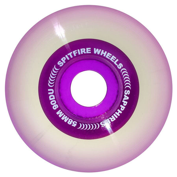 Spitfire Sapphire Radial (Purple) Skateboard Wheels - 58mm