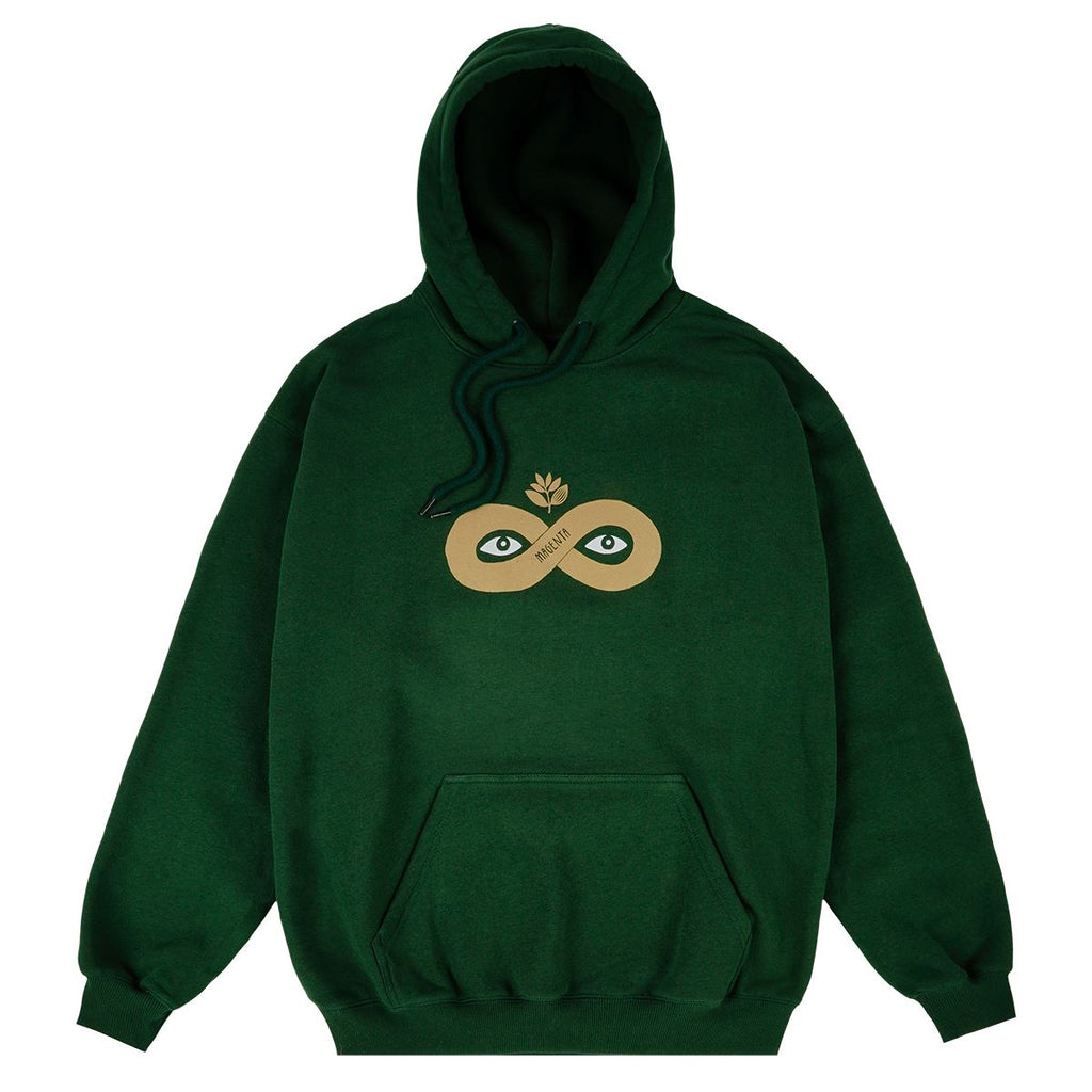 Magenta Extravision Hoodie Green - M - Skatewarehouse.co.uk