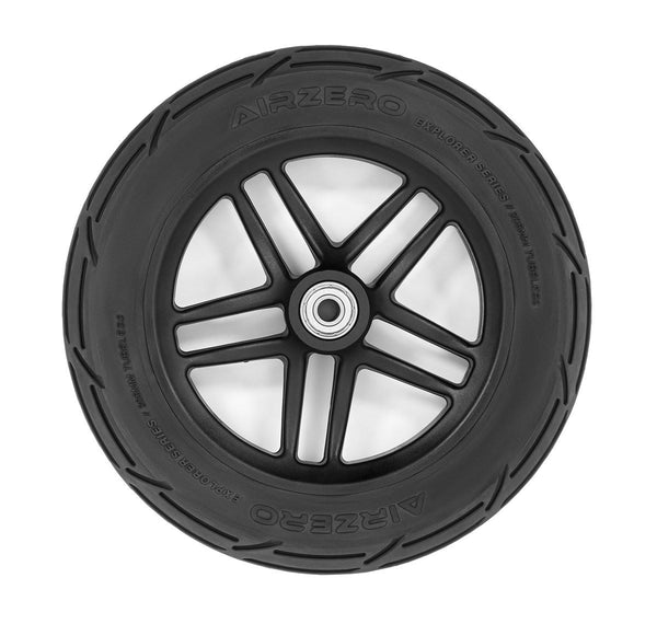 Frenzy Commuter Scooter Wheels - 205mm Black - Skatewarehouse.co.uk