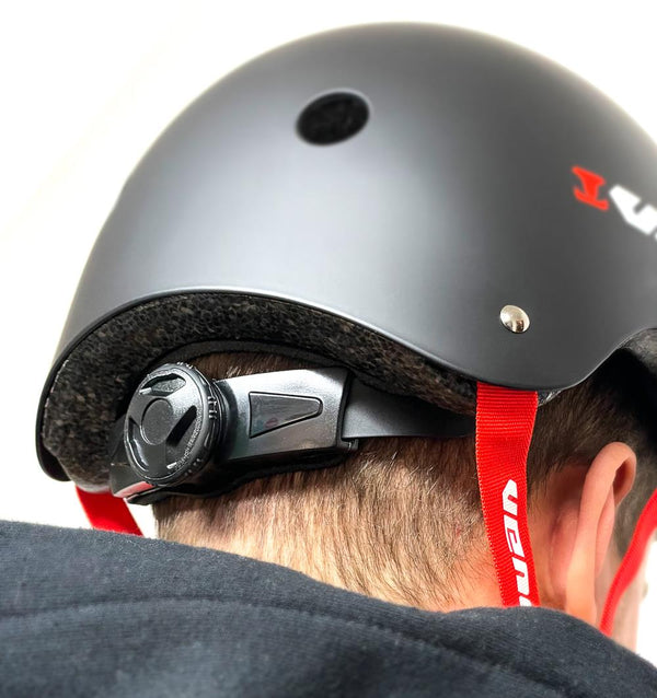 Venom Skateboards Pro Skate Skateboard Scooter Adjustable Helmet - Black - Skatewarehouse.co.uk