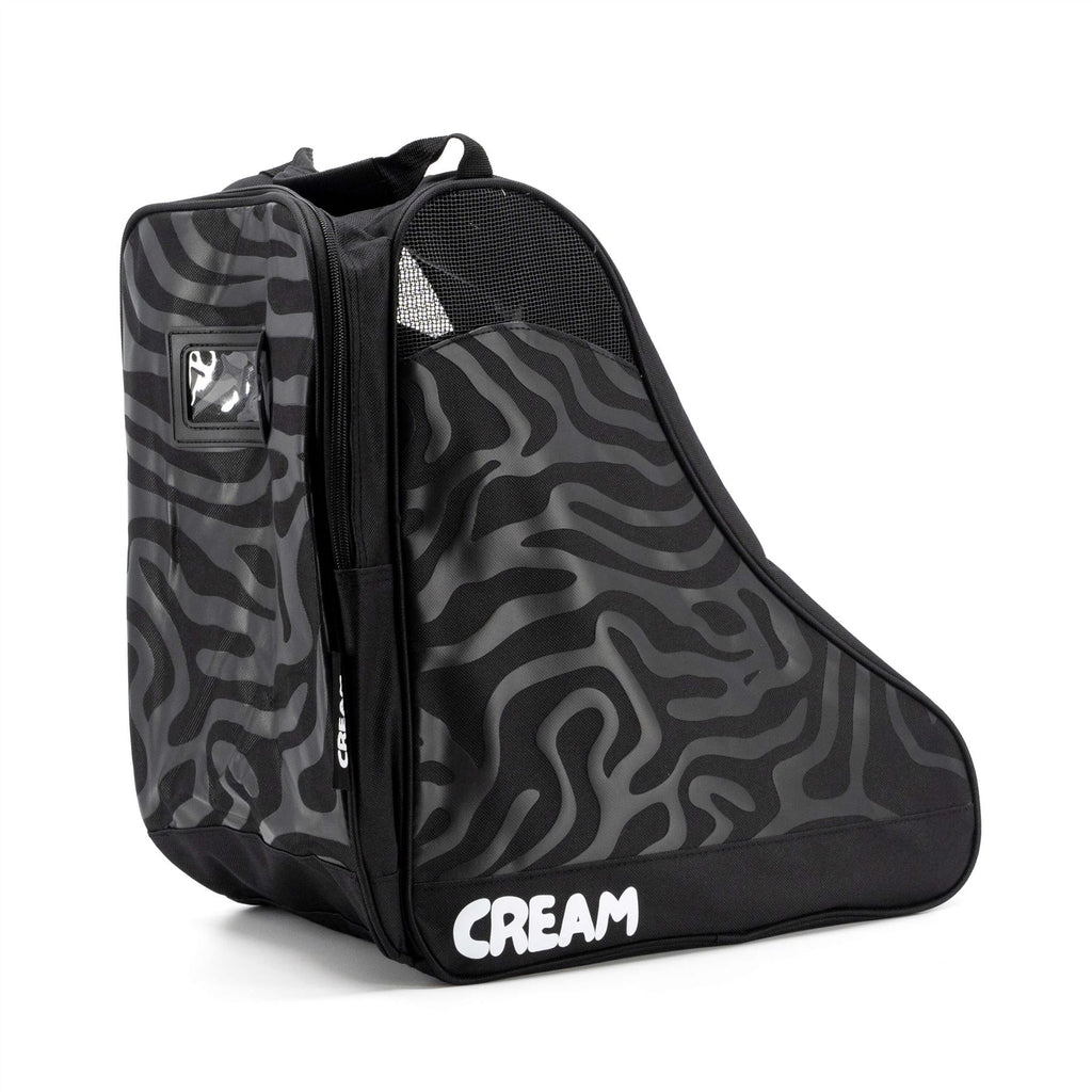 CREAM Quad Roller Skates Bag, OSFA - Wave, Black Accessories