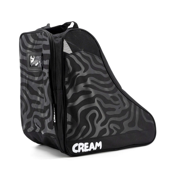 CREAM Quad Roller Skates Bag, OSFA - Wave, Black Accessories