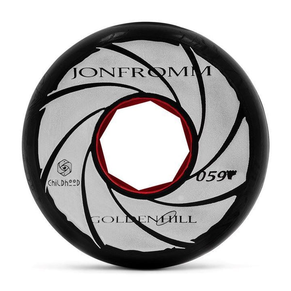 Red Eye Childhood Fromm Inline Skate Wheels - Black