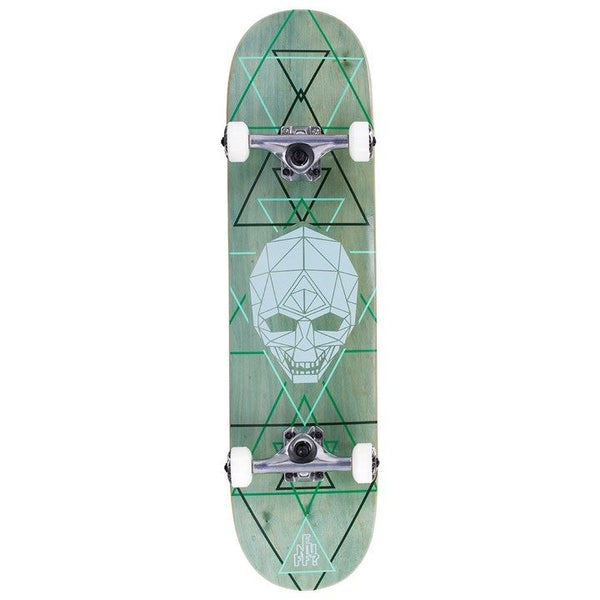 Enuff Geo Skull CMYK Complete Skateboard Bundle - 8.0