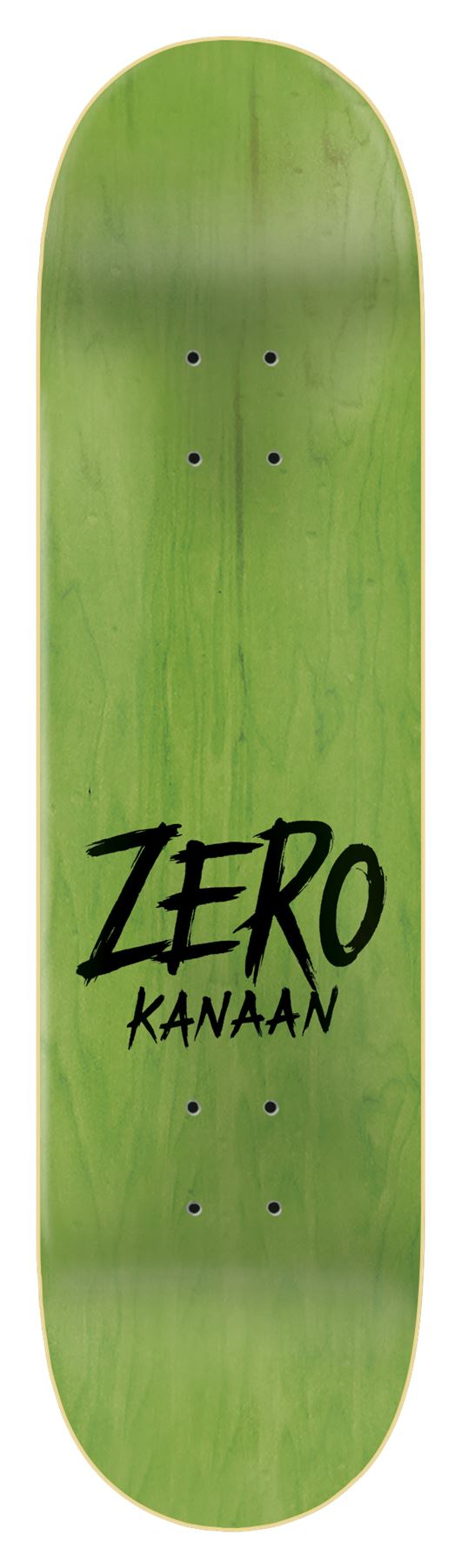 Zero Skateboard Fright Night Pennywise IT Kanaan Dern Skateboard Deck - 8.25