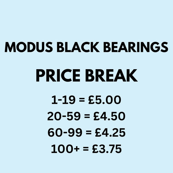 Modus Black Skateboard Bearings