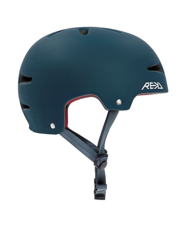 REKD Ultralite In-Mold Helmet - Blue - Skatewarehouse.co.uk