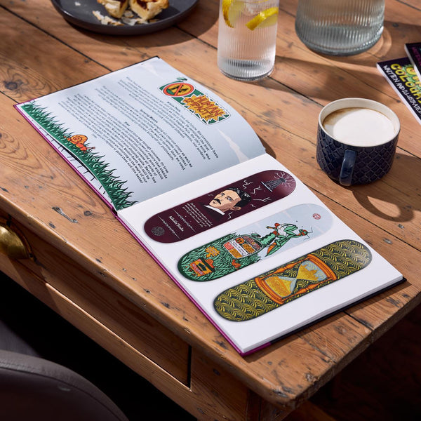Drawing Boards The Book Skateboard Deck