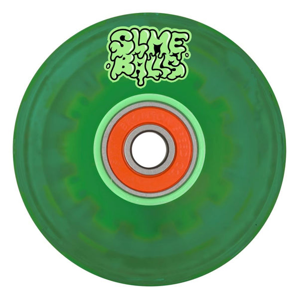 SlimeBalls Skateboard Wheels Accelerator Light Ups OG 78a - Green