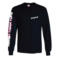 A Natas Neon Classic Long Sleeve Black - Skatewarehouse.co.uk