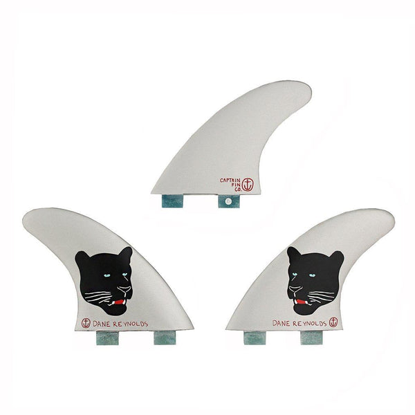 Captain Fin Co - Dane Reynolds Tri - SM / MD / LG - Silver (FCS) - L