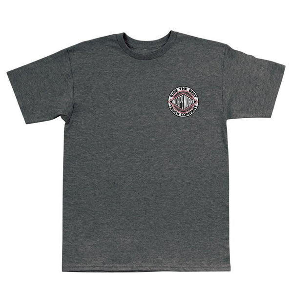 Independent T-Shirt BTG Summit - Dark Heather - Skatewarehouse.co.uk
