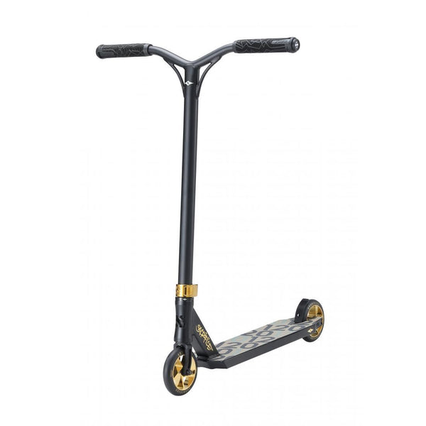 Sacrifice Flyte 120 V2 Black/Gld Complete Scooter - Skatewarehouse.co.uk