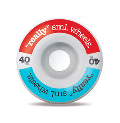 sml. Skateboard Wheels Really Small Skateboard Wheels Red/Blue OG Wide - Skatewarehouse.co.uk