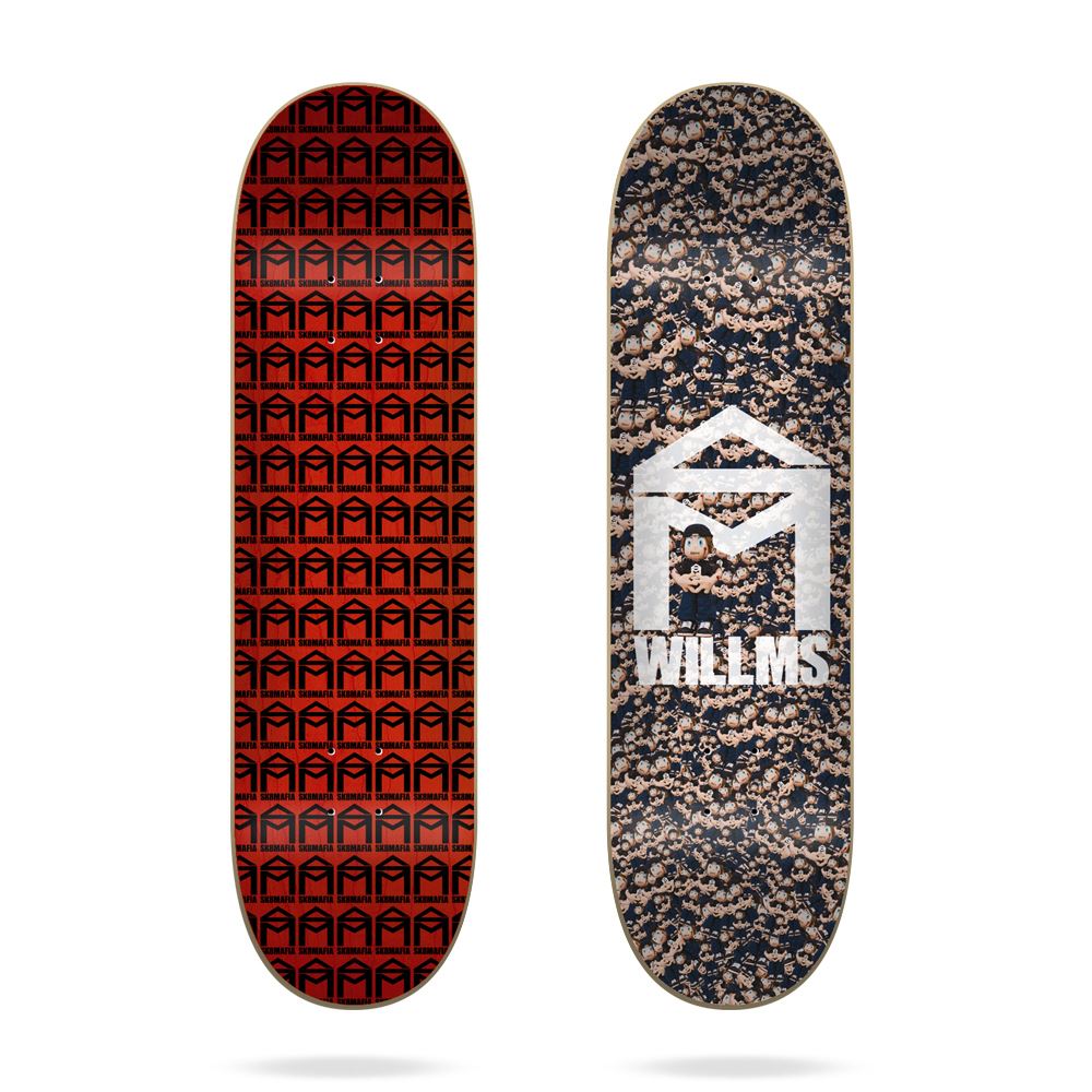 Sk8Mafia Smohkie Willms Sk8mafia Skateboard Deck - 8.375" - Skatewarehouse.co.uk