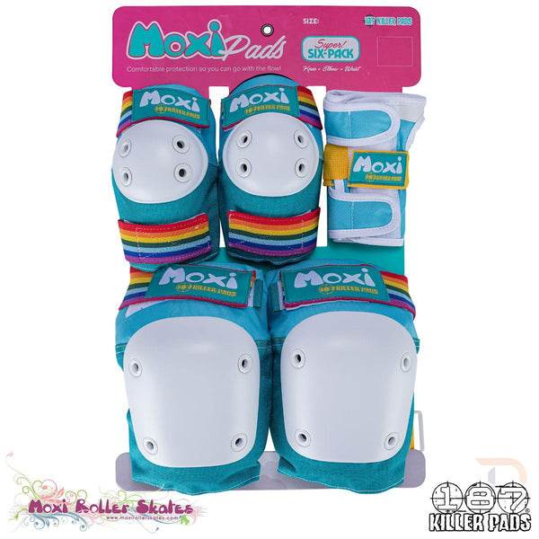Triple 8 187 Killer Pads Six Pack Combo Protection - Moxi Jade