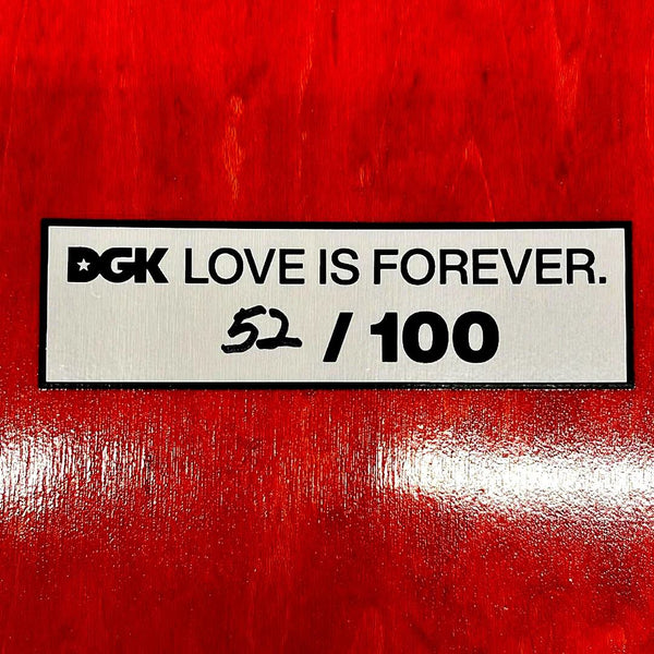 DGK Love Forever (Inlay) Ltd. Skateboard Deck - 8.5