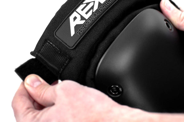 REKD Pro Ramp Knee Pads - Black - Skatewarehouse.co.uk