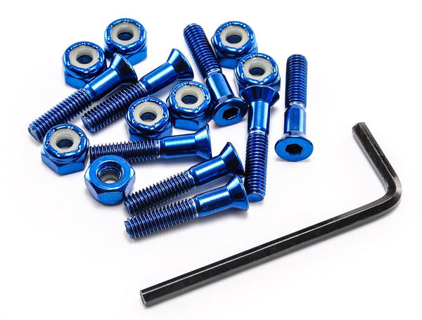 Venom Premium Hardware - Anodised - Blue - Skatewarehouse.co.uk