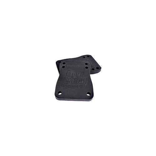 Riser Pad Pack Black 6mm 70A- 78x55x Skateboard Hardware