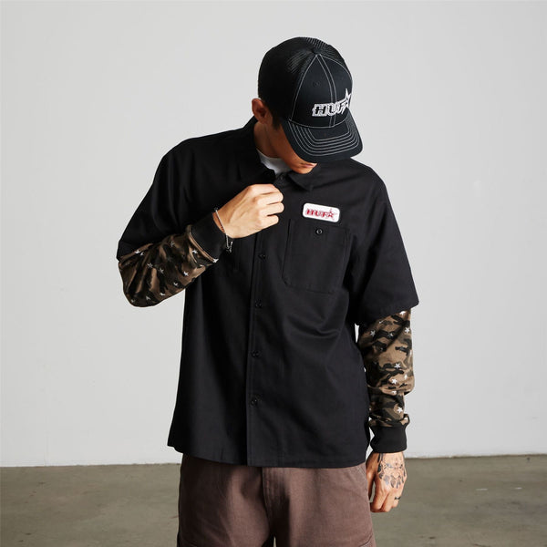 Shadows LS Work Shirt (Black)