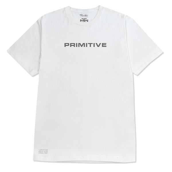 Primitive Ghost S / S Tee White
