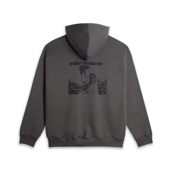 Polar Skate Co Dave Hoodie | Apocalypse Nun (Dirty Black) - M