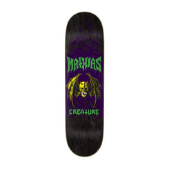 Creature VX Torres Skull Bat Stumps Skateboard Deck - 8.51" - Skatewarehouse.co.uk