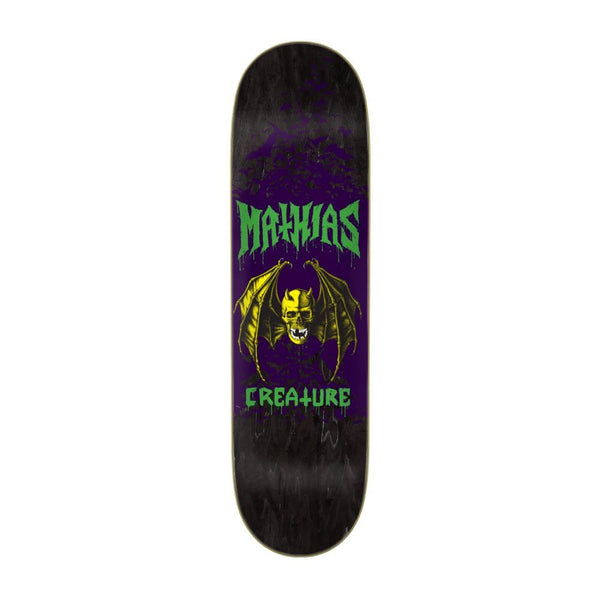 Creature VX Torres Skull Bat Stumps Skateboard Deck - 8.51
