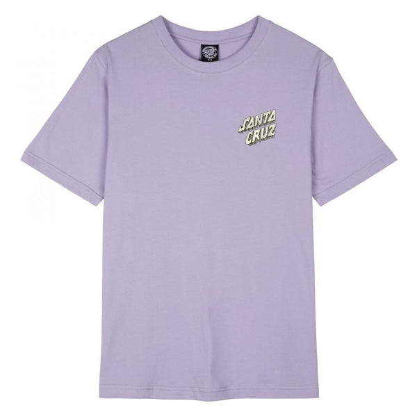 Santa Cruz Womens T-Shirt Entangled - Pale Lavender - Skatewarehouse.co.uk