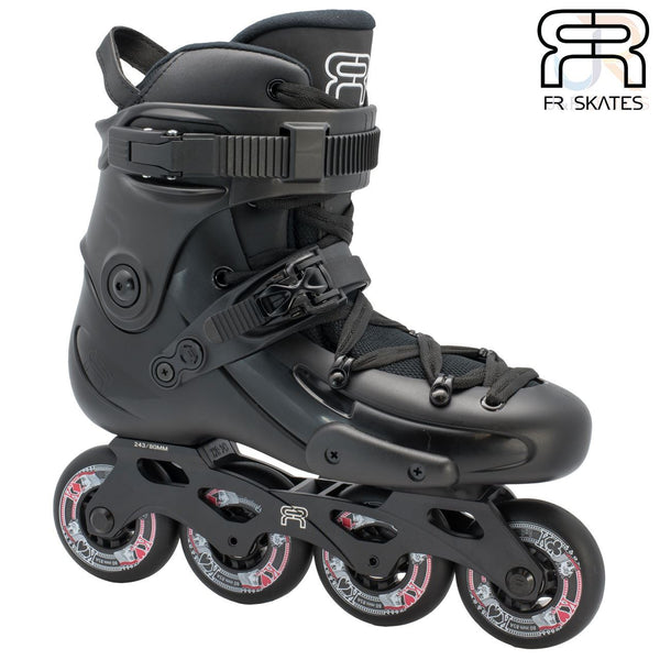 Fr Skates Fr3 80 Black Inline Skates - Skatewarehouse.co.uk