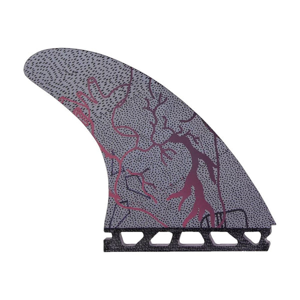 Captain Fin Co - Eithan Osbourne Heart Tri - SM / MD / LG - Black (Futures) - M
