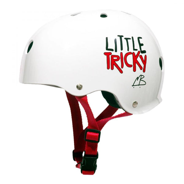 Triple Eight Helmet Jr Little Tricky V2 - White - Skatewarehouse.co.uk