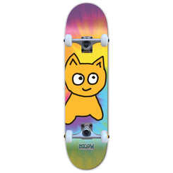 Meow Big Cat Tie Dye Complete Skateboard - 6.75"