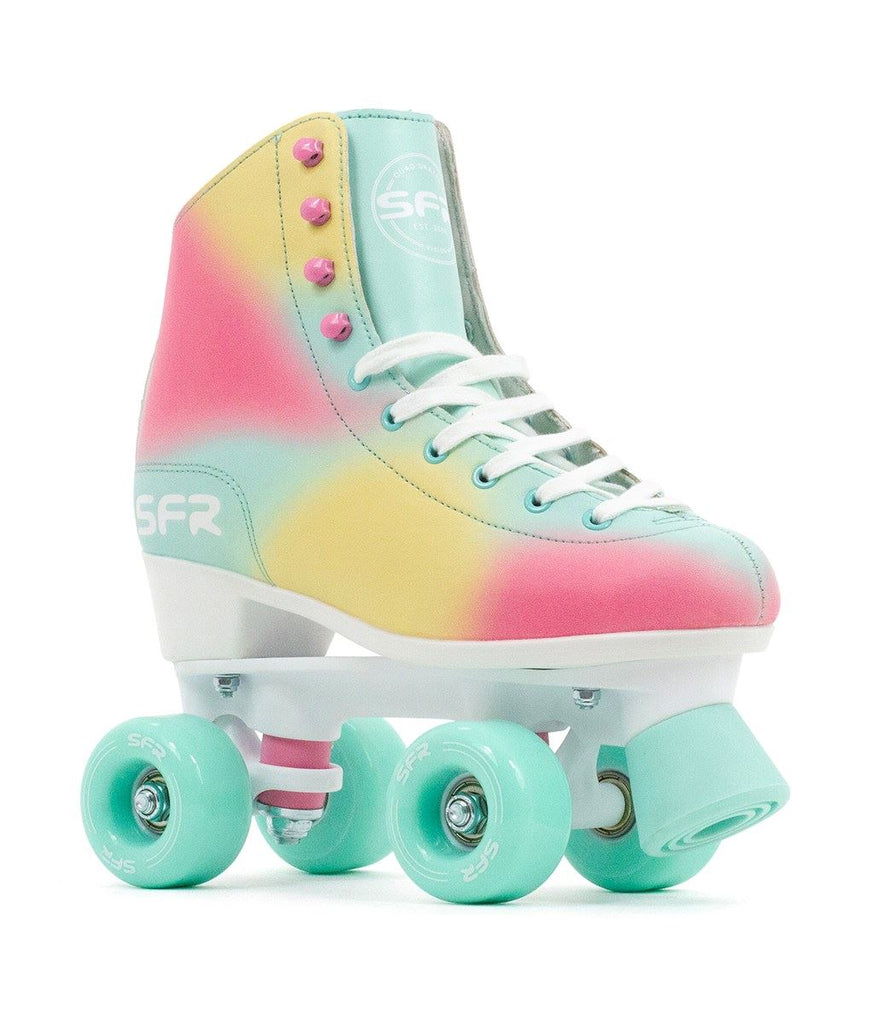 SFR Brighton Figure Quad Roller Skates - Tropical - Skatewarehouse.co.uk