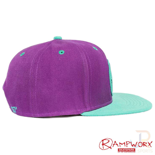 Rampworx Snapbacks LE 97.2 - Purple / Purple / Teal