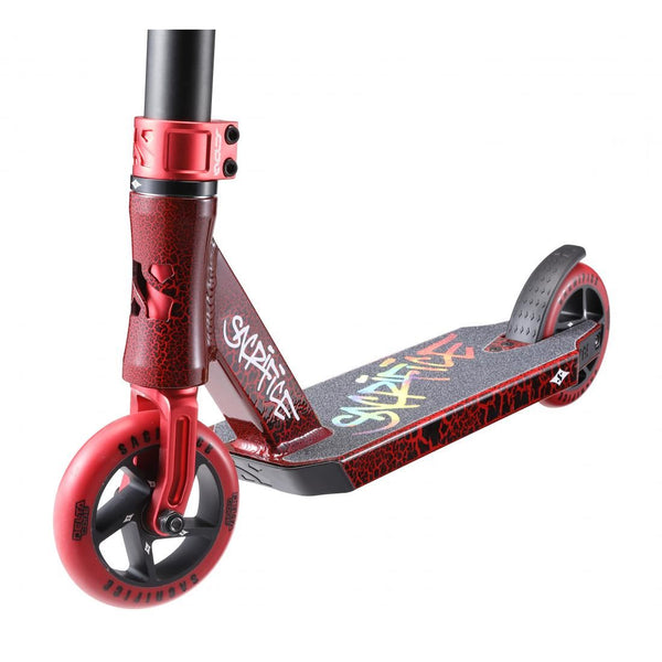 Sacrifice Mini Flyte V2 Red/Blk Complete Scooter - Skatewarehouse.co.uk