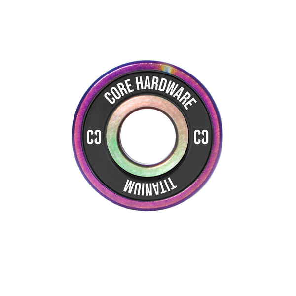 CORE Hardware Titanium Skate Bearings - NeoChrome (8PK) - Skatewarehouse.co.uk