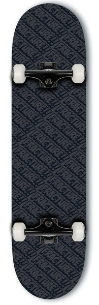 Fracture All Over Comic Black Complete Skateboard 8.0" - Skatewarehouse.co.uk