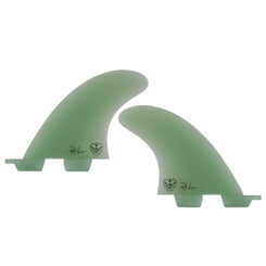 Flying Diamonds - Taylor Jensen - Edge Sides FCS II - Clear Surf Fins - 4"