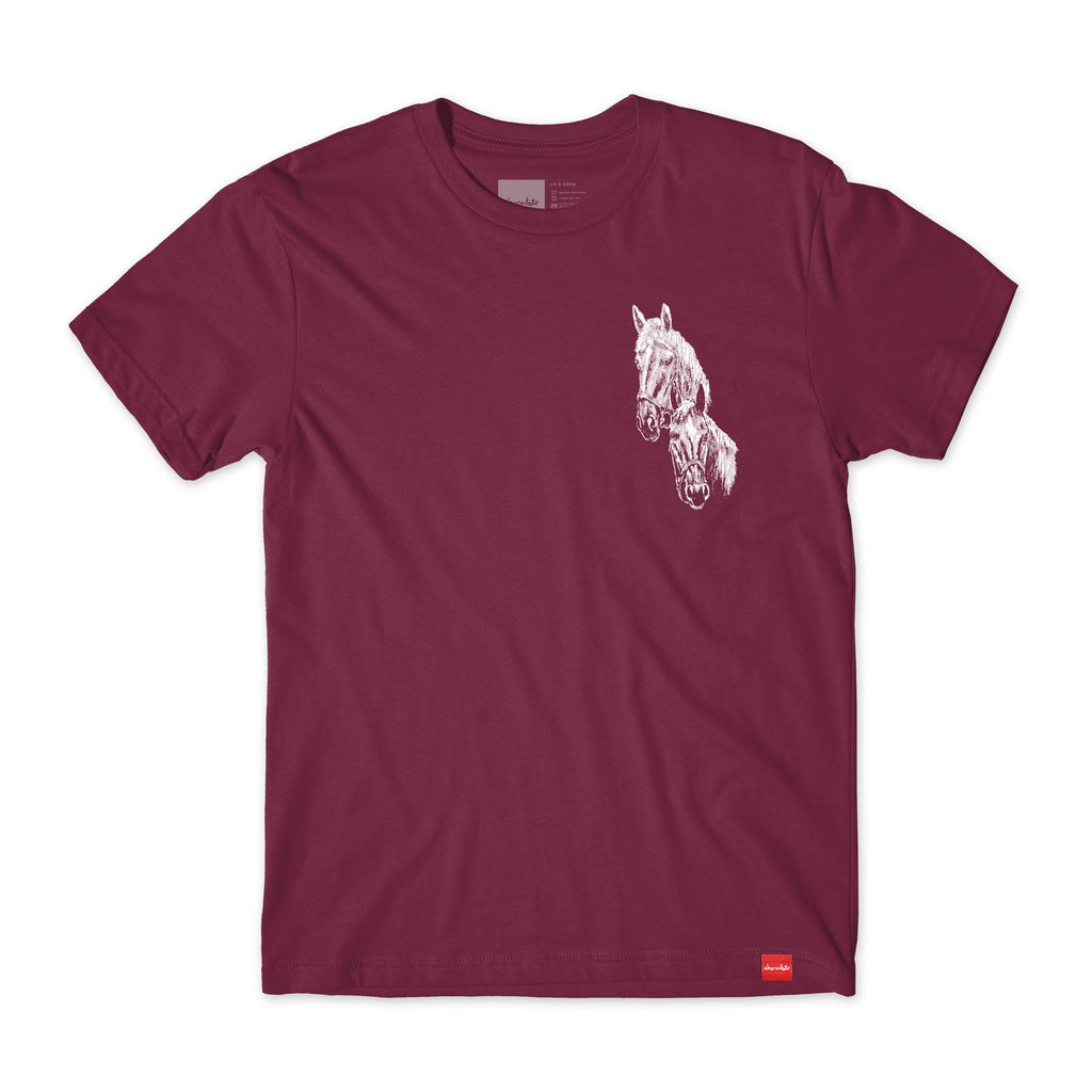 Chocolate San Choco Tee Burgundy - Red